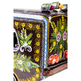 El Autobus / Woodcarving Lacquer Mexican Folk Art