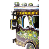 El Autobus / Woodcarving Lacquer Mexican Folk Art
