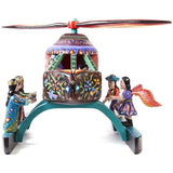 Nacimiento Helicoptero / Woodcarving Mexican Folk Art Sculpture Nativity