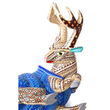 Fusion Caracol-Venado / Woodcarving Alebrije Mexican Folk Art Sculpture