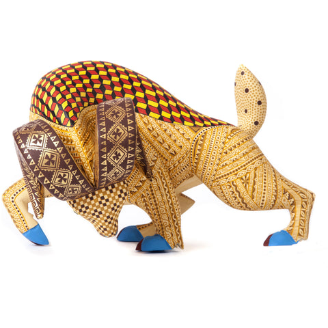 La embestida del Cimarron / Woodcarving Alebrije Mexican Folk Art Sculpture