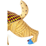 La embestida del Cimarron / Woodcarving Alebrije Mexican Folk Art Sculpture