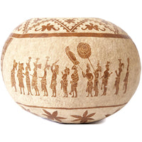 Calabazo Bonampak / Vegetable Fibers Mexican Folk Art