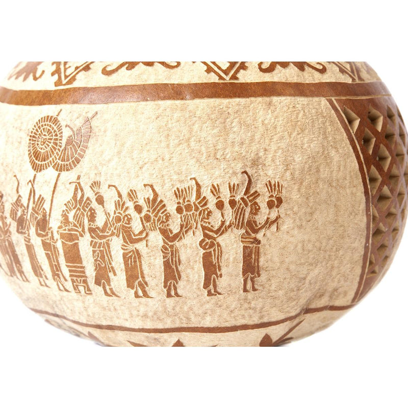 Calabazo Bonampak / Vegetable Fibers Mexican Folk Art