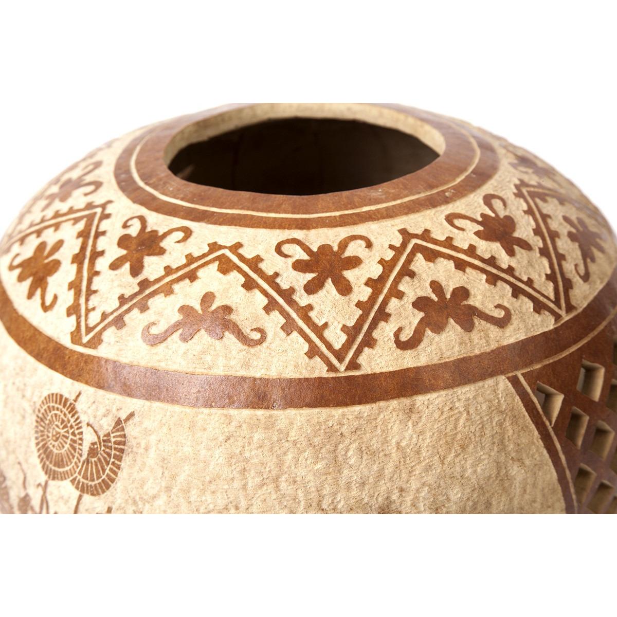 Calabazo Bonampak / Vegetable Fibers Mexican Folk Art