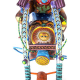 La Vuelta al Mundo / Woodcarving Alebrije Mexican Folk Art Sculpture