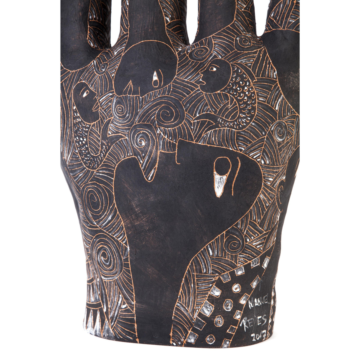 La Mano de Yanhuitlan / Ceramics Mexican Folk Art Clay