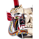 Mascara Diablo Vida y Muerte / Woodcarving Mexican Folk Art Mask