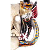 Mascara Diablo Vida y Muerte / Woodcarving Mexican Folk Art Mask