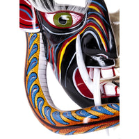 Mascara Diablo Vida y Muerte / Woodcarving Mexican Folk Art Mask