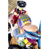 Pato / Woodcarving Lacquer Mexican Folk Art