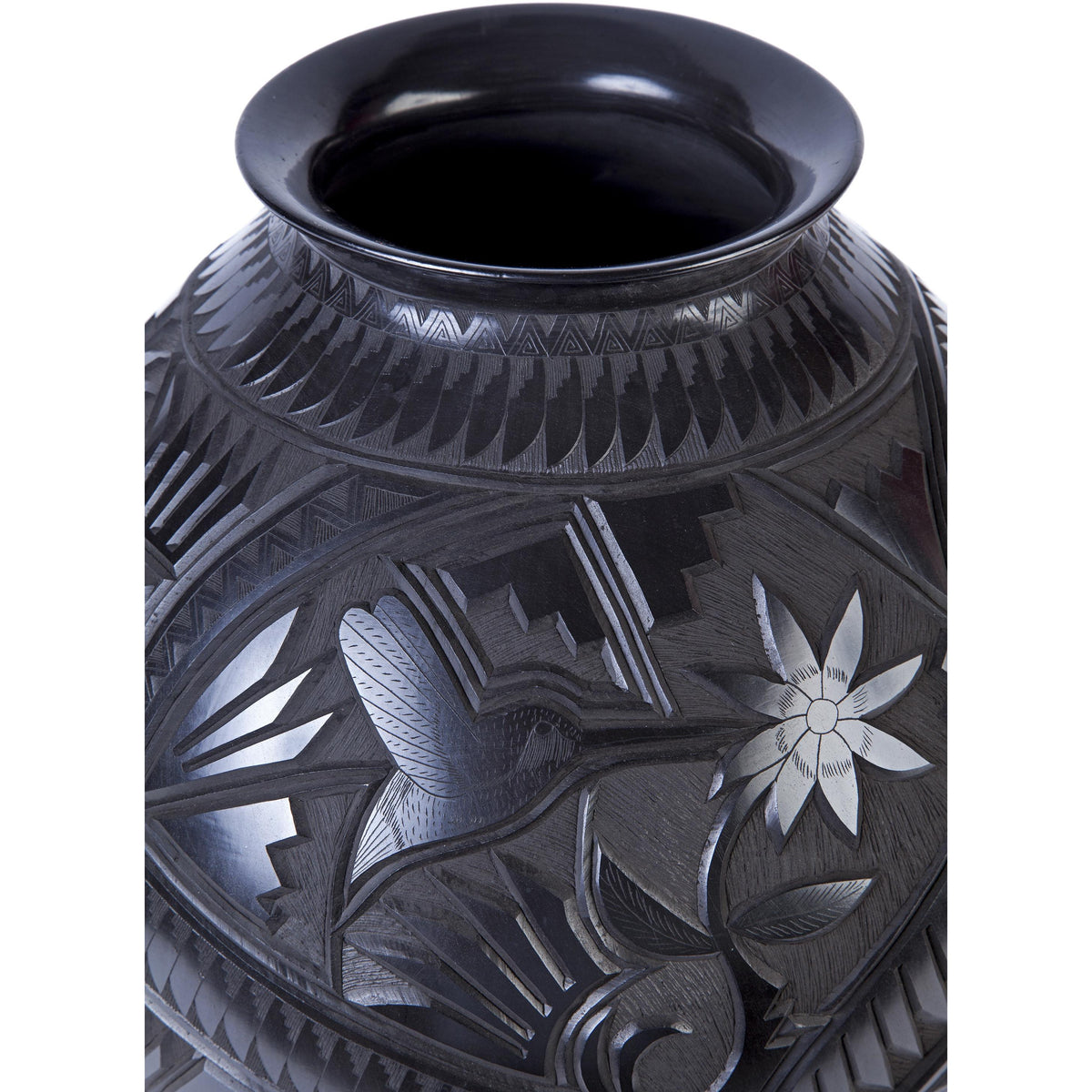Belleza Nocturna / Ceramics Mexican Folk Art Mata Ortiz