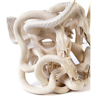 Mascara de Diablo al Natural / Woodcarving Mexican Folk Art Mask