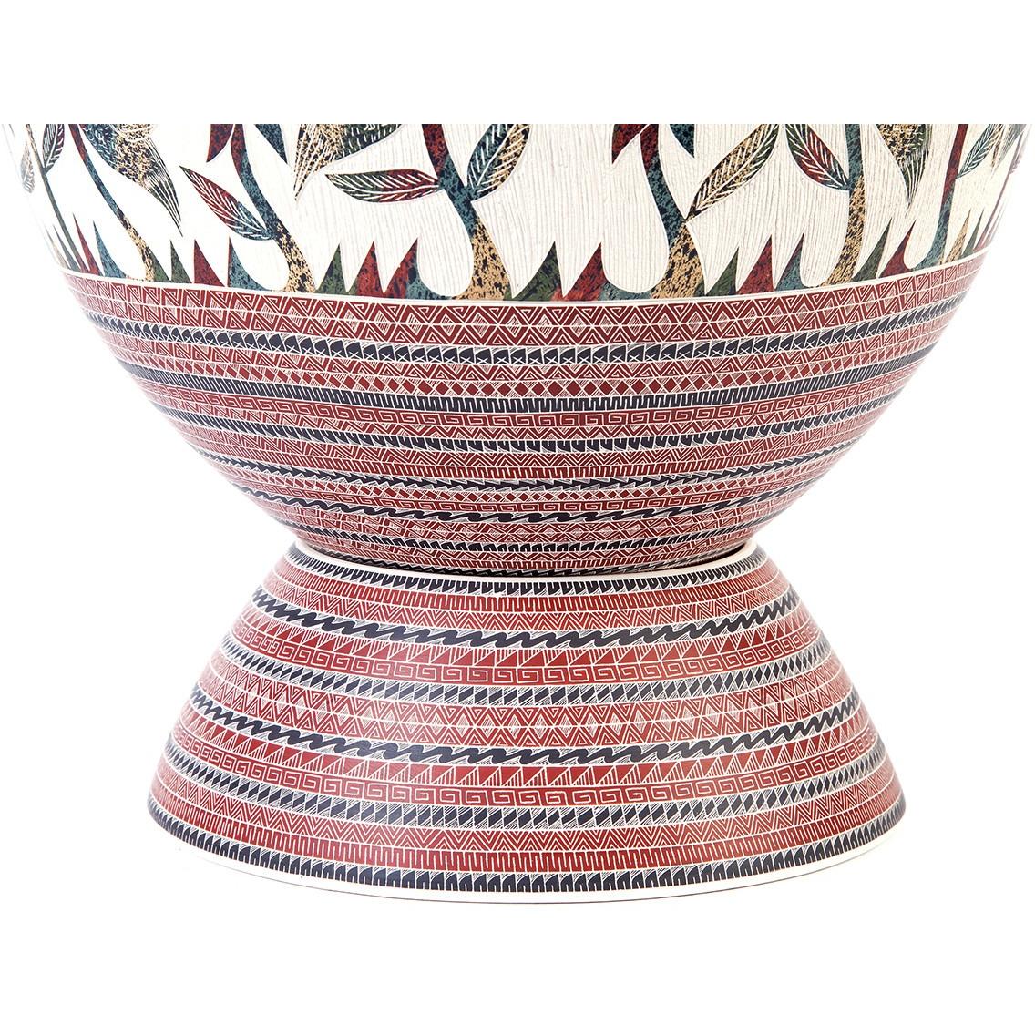 Vasija Multicolor / Ceramics Mexican Folk Art Mata Ortiz