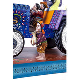 Nacimiento Tractor / Woodcarving Mexican Folk Art Sculpture Nativity