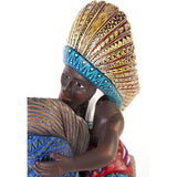 Indio / Woodcarving Mexican Folk Art Sculpture
