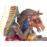 Indio / Woodcarving Mexican Folk Art Sculpture