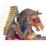 Indio / Woodcarving Mexican Folk Art Sculpture