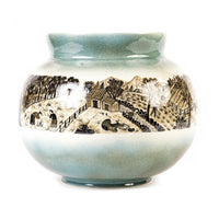 Olla con Paisaje / Ceramics Mexican Folk Art Clay