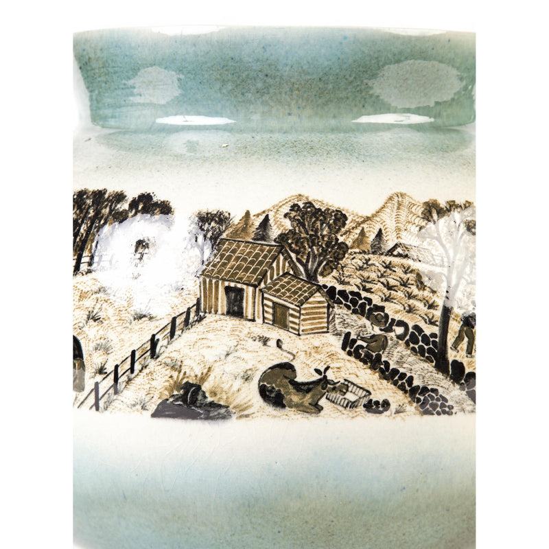 Olla con Paisaje / Ceramics Mexican Folk Art Clay