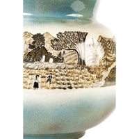 Olla con Paisaje / Ceramics Mexican Folk Art Clay
