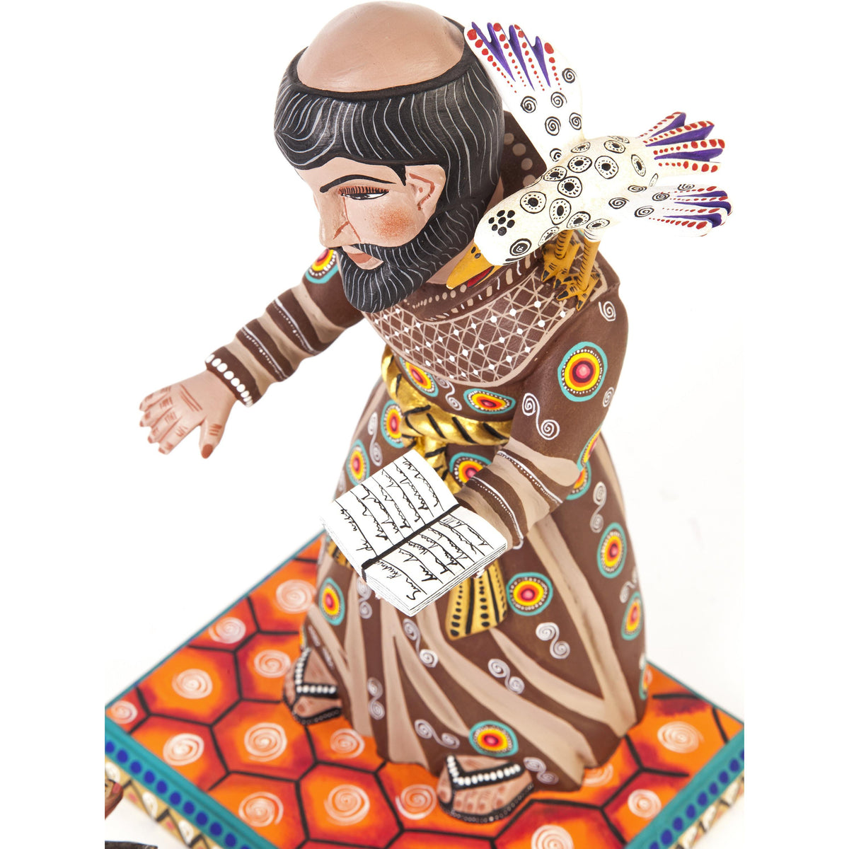 San Francisco de Asis / Woodcarving Mexican Folk Art Sculpture