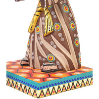 San Francisco de Asis / Woodcarving Mexican Folk Art Sculpture