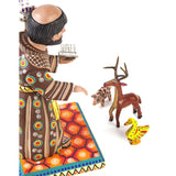 San Francisco de Asis / Woodcarving Mexican Folk Art Sculpture