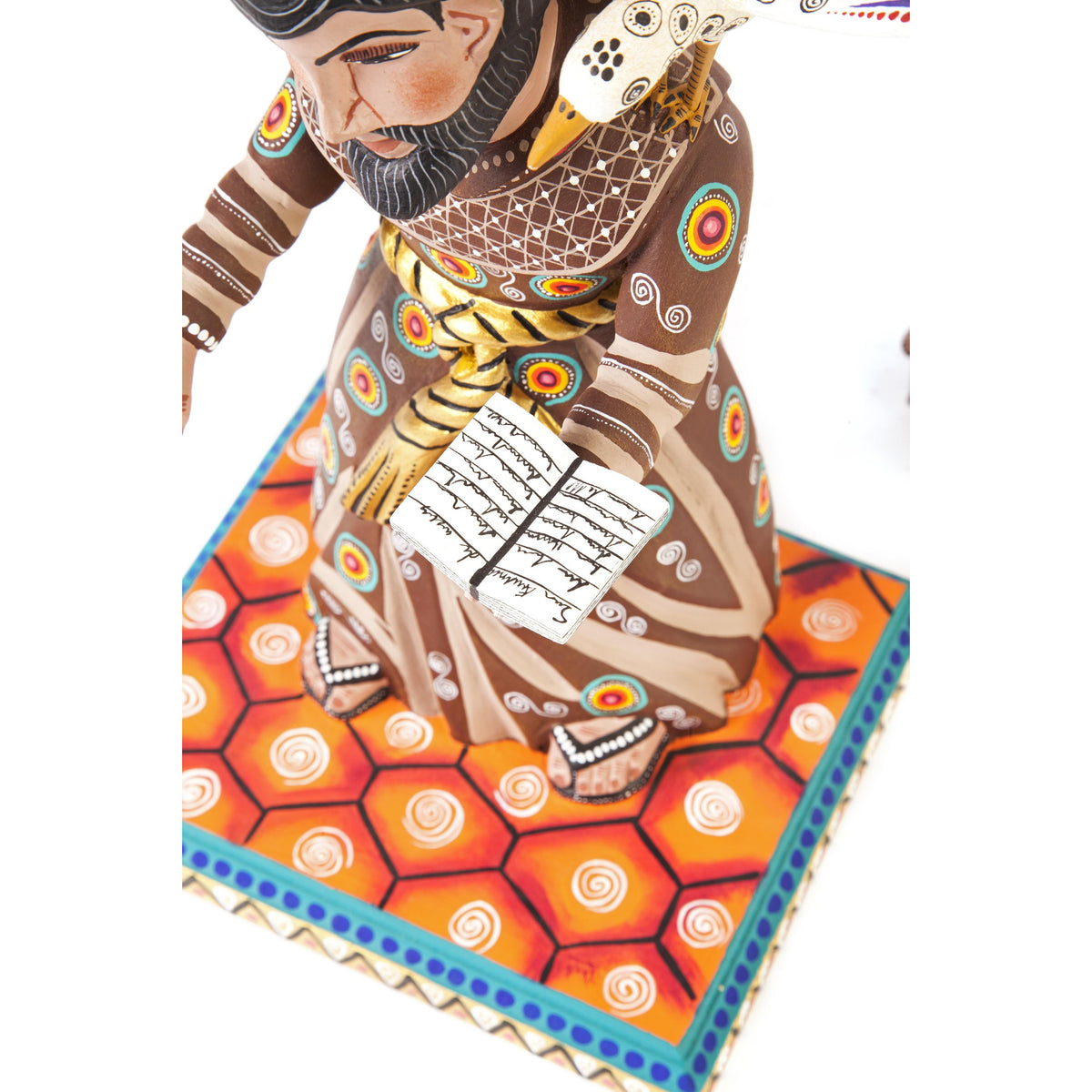 San Francisco de Asis / Woodcarving Mexican Folk Art Sculpture