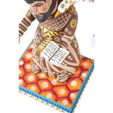 San Francisco de Asis / Woodcarving Mexican Folk Art Sculpture