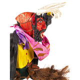 Diablo de Juxtlahuaca / Vegetable Fibers Mexican Folk Art Corn Leaf Sculpture