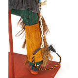 Diablo de Juxtlahuaca / Vegetable Fibers Mexican Folk Art Corn Leaf Sculpture