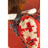 Diablo de Juxtlahuaca / Vegetable Fibers Mexican Folk Art Corn Leaf Sculpture