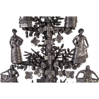 Arbol 8 Regiones Oaxaca / Ceramics Black Clay Mexican Folk Art Tree of Life
