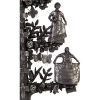 Arbol 8 Regiones Oaxaca / Ceramics Black Clay Mexican Folk Art Tree of Life