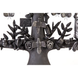 Arbol 8 Regiones Oaxaca / Ceramics Black Clay Mexican Folk Art Tree of Life