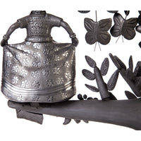 Arbol 8 Regiones Oaxaca / Ceramics Black Clay Mexican Folk Art Tree of Life