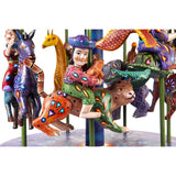 Nacimiento Carrusel / Woodcarving Mexican Folk Art Sculpture Nativity