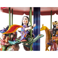 Nacimiento Carrusel / Woodcarving Mexican Folk Art Sculpture Nativity
