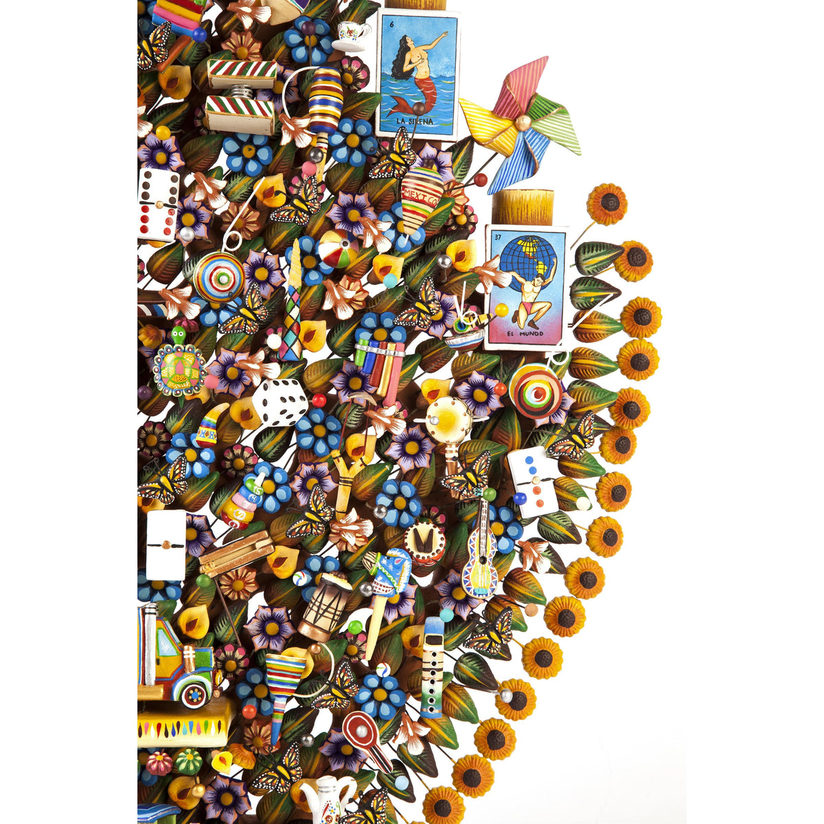 Arbol de Juguetes / Ceramics Mexican Folk Art Clay Tree of Life