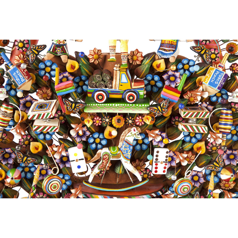 Arbol de Juguetes / Ceramics Mexican Folk Art Clay Tree of Life