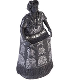 Traje Tehuantepec-Oaxaca / Ceramics Black Clay Mexican Folk Art