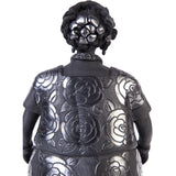 Traje Tehuantepec-Oaxaca / Ceramics Black Clay Mexican Folk Art
