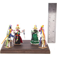 Danzas y Costumbres / Vegetable Fibers Mexican Folk Art Miniature