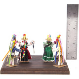 Danzas y Costumbres / Vegetable Fibers Mexican Folk Art Miniature