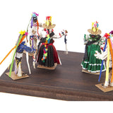 Danzas y Costumbres / Vegetable Fibers Mexican Folk Art Miniature