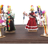 Danzas y Costumbres / Vegetable Fibers Mexican Folk Art Miniature