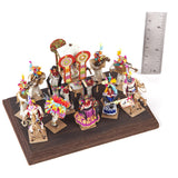 Danzas y Costumbres / Vegetable Fibers Mexican Folk Art Miniature