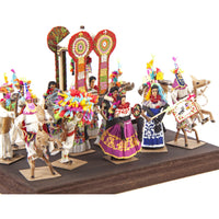Danzas y Costumbres / Vegetable Fibers Mexican Folk Art Miniature