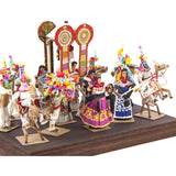 Danzas y Costumbres / Vegetable Fibers Mexican Folk Art Miniature
